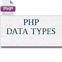Data Types in PHP